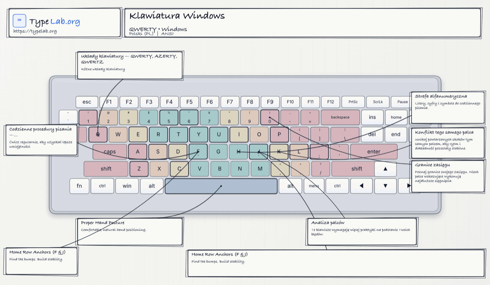 Infografika klawiatury (Windows)
